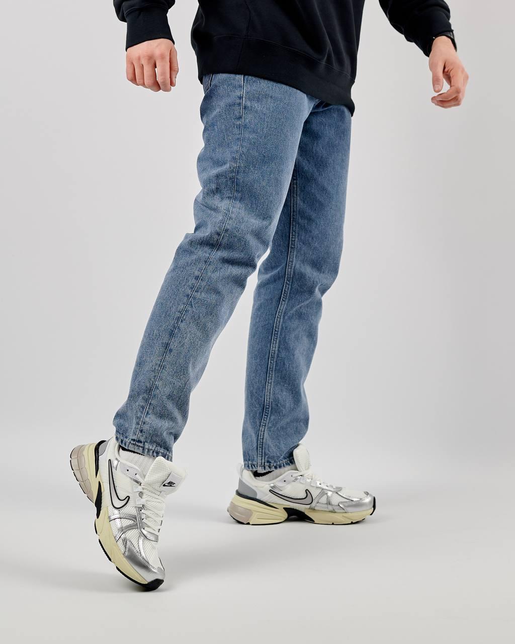 Кроссовки мужские Runtekk серебристо белые кожаные кросы рантек демисезонная обувь из натуральной кожи, фото №5