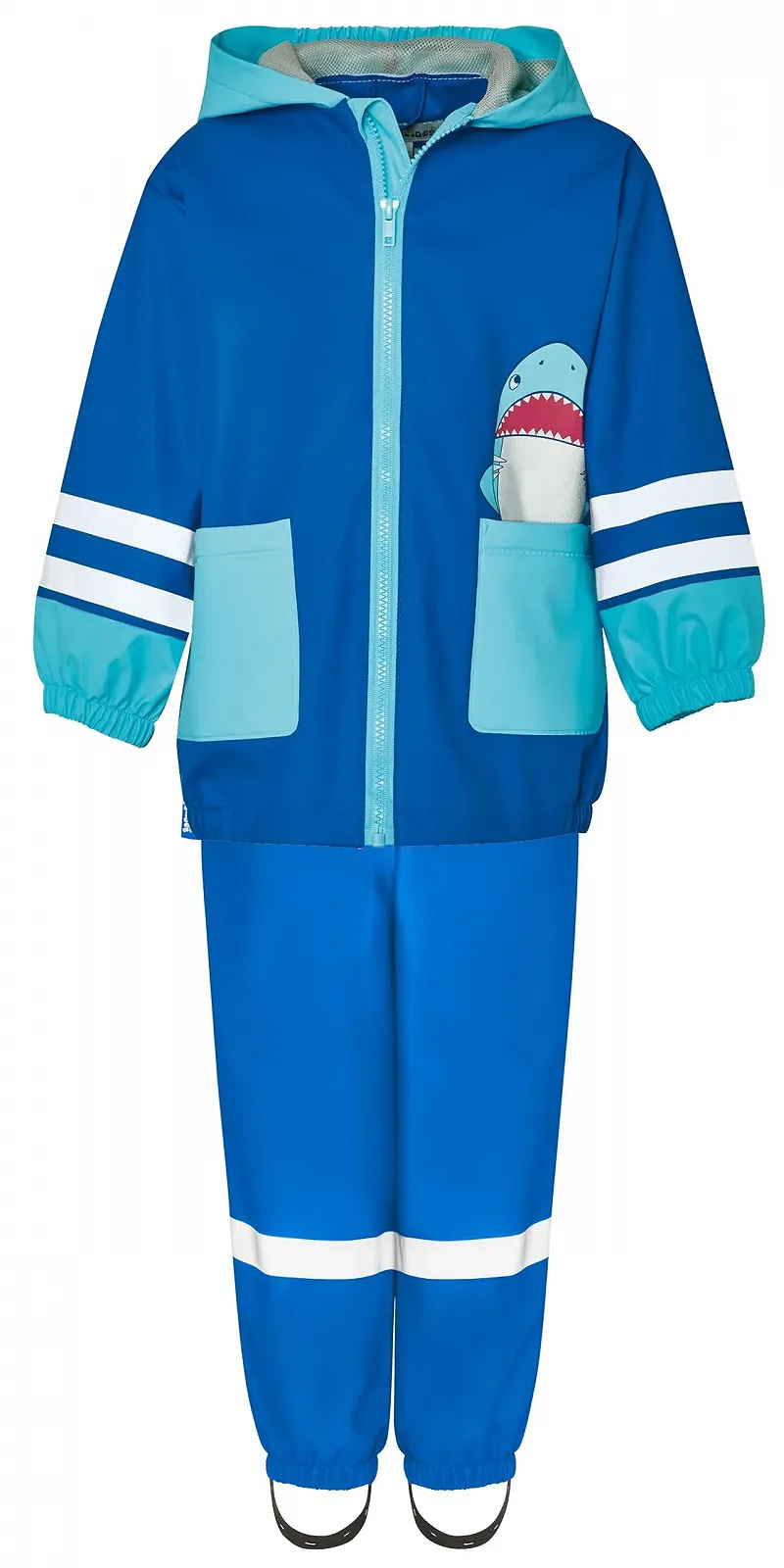 Дощовий комплект Playshoes Унісекс Дитячий Дощовий Комбінезон Дощовий Костюм (2 шт. в упаковці), фото №3