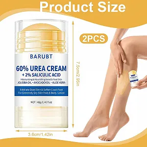 Крем для рук и ног Urea 60% увлажняющий набор 2 шт synthetic.ua - Фото 1