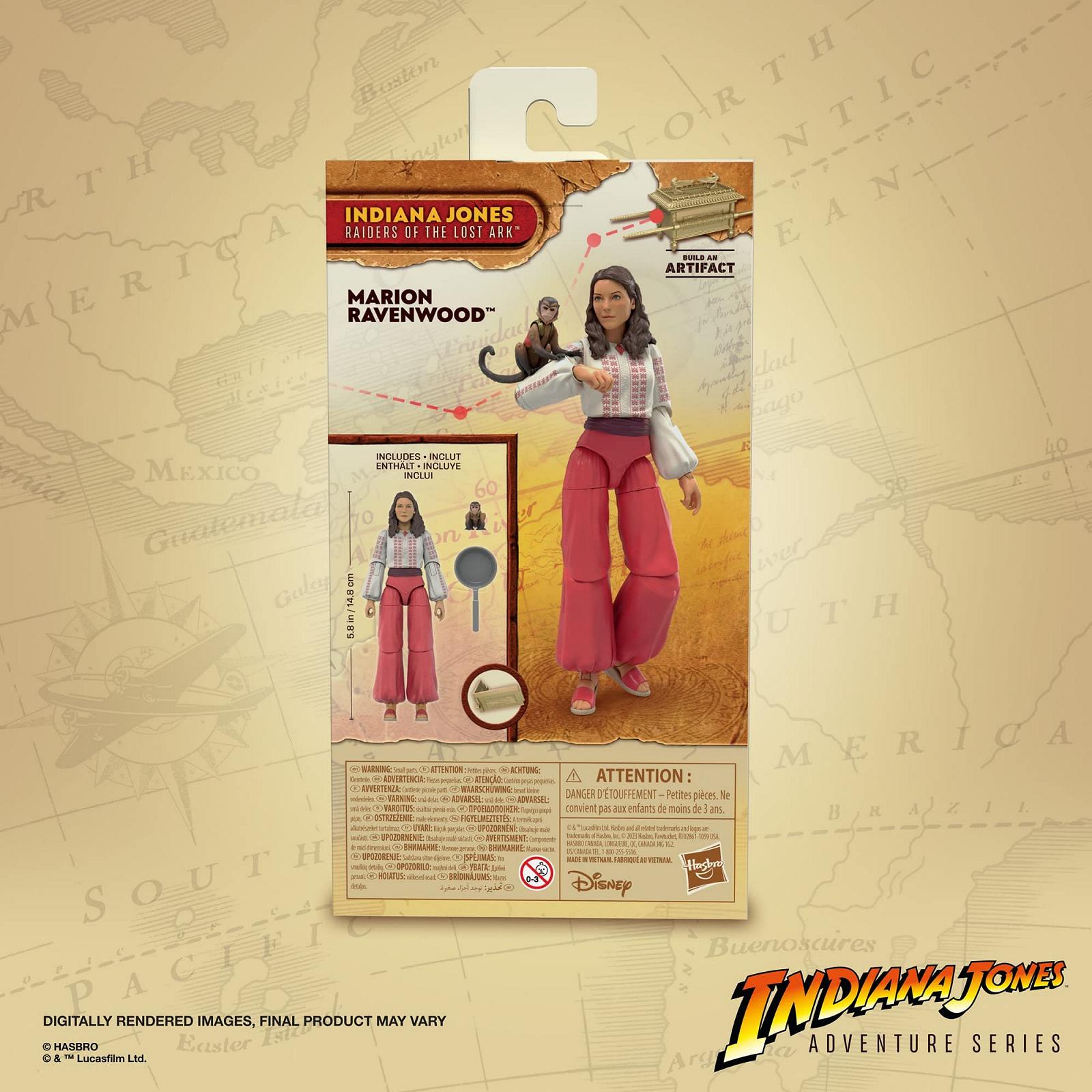 Фигурка Hasbro Indiana Jones Adventure Series Marion Ravenwood, фото №3