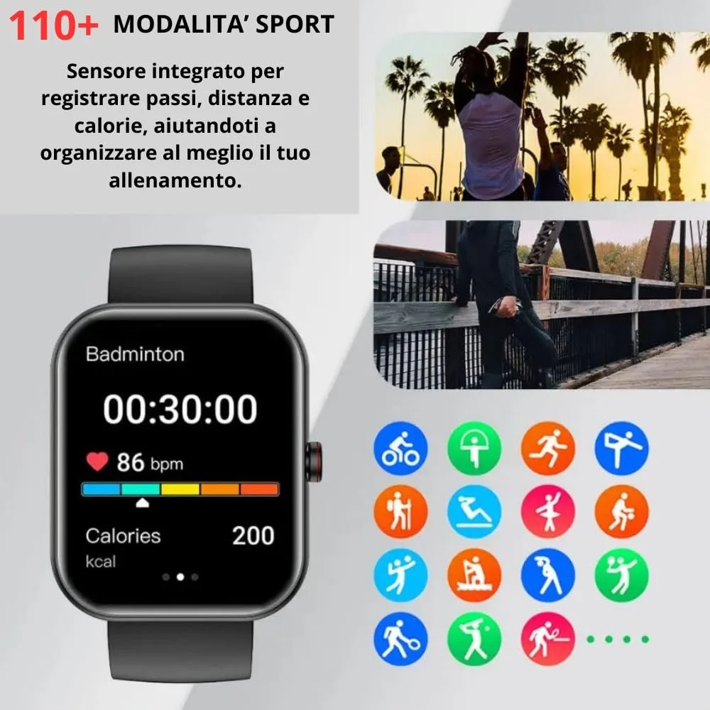 Смарт-годинник 1.91 Inch Batt 320mAh, фото №5