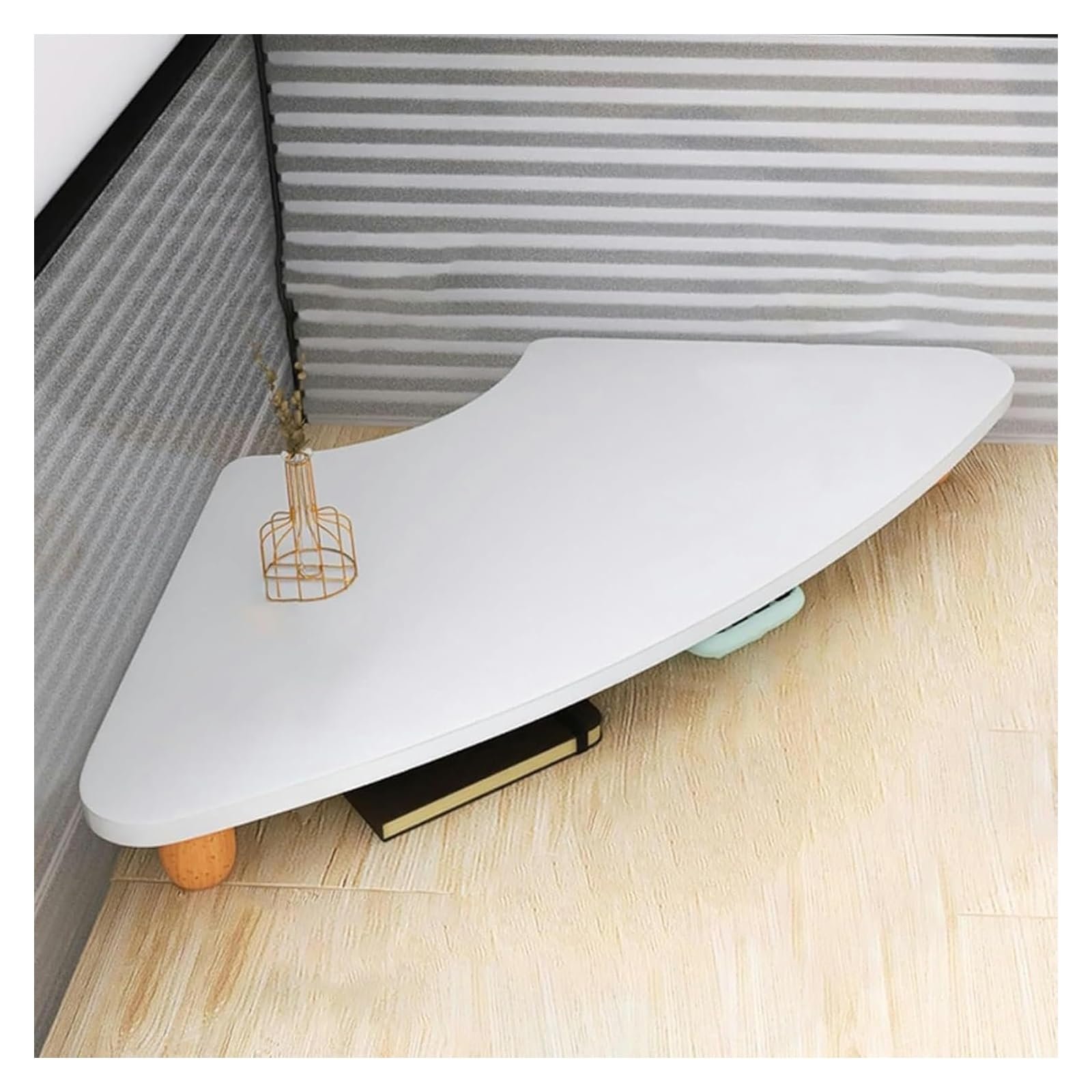 Подставка для монитора треугольная, для компьютерного монитора, угловая подставка для экрана для стола, эргономичная, компактная, фото №3