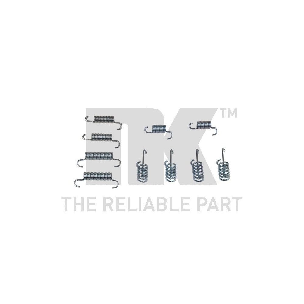 Комплект аксессуаров, колодки стояночного тормоза NK 79330004 для DODGE MERCEDES-BENZ VW, фото №1