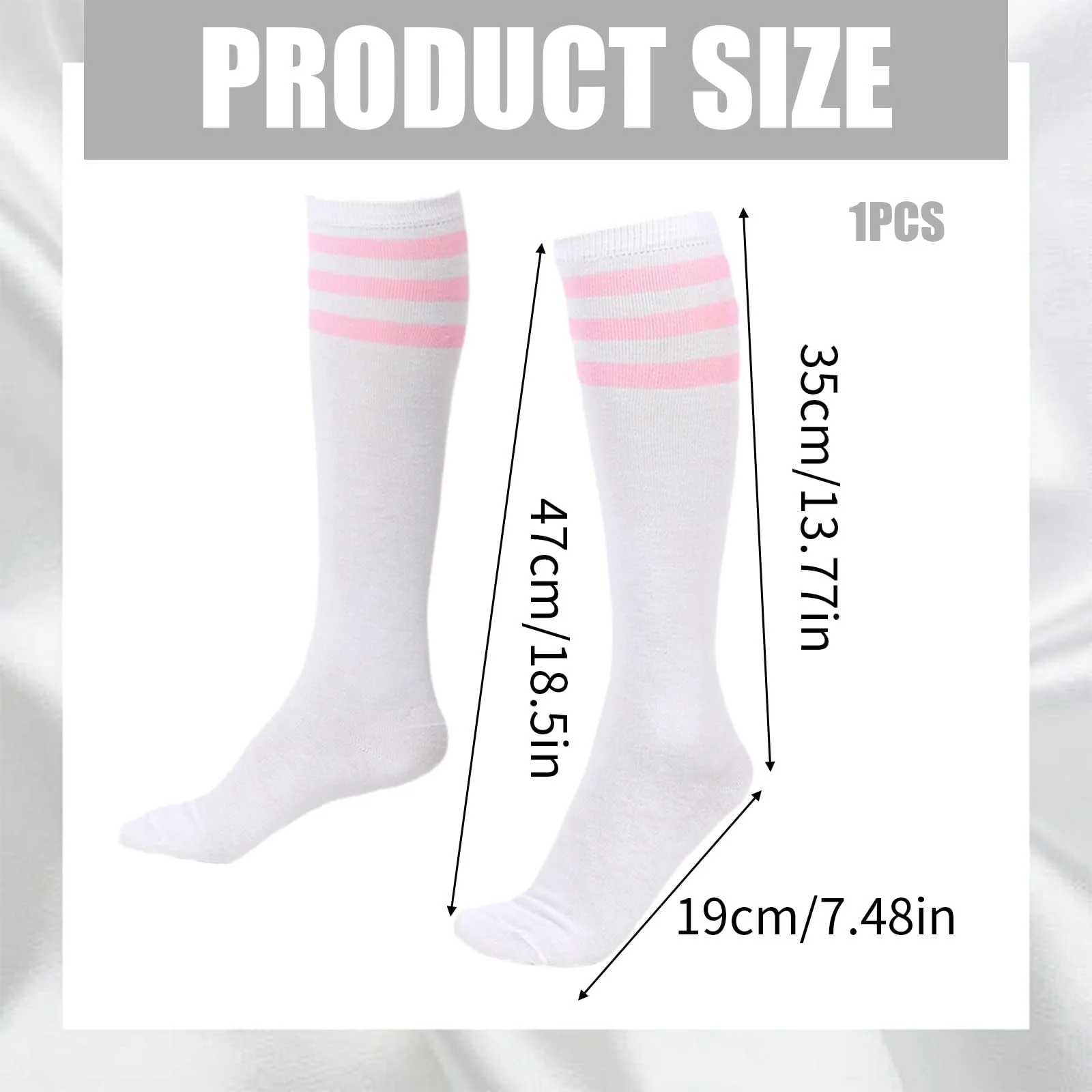 Смугасті шкарпетки гетри Повсякденні, фото №2