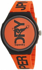 Чоловічий аналоговий кварцовий годинник Superdry SYG189OB з силіконовим ремінцем - Фото 1