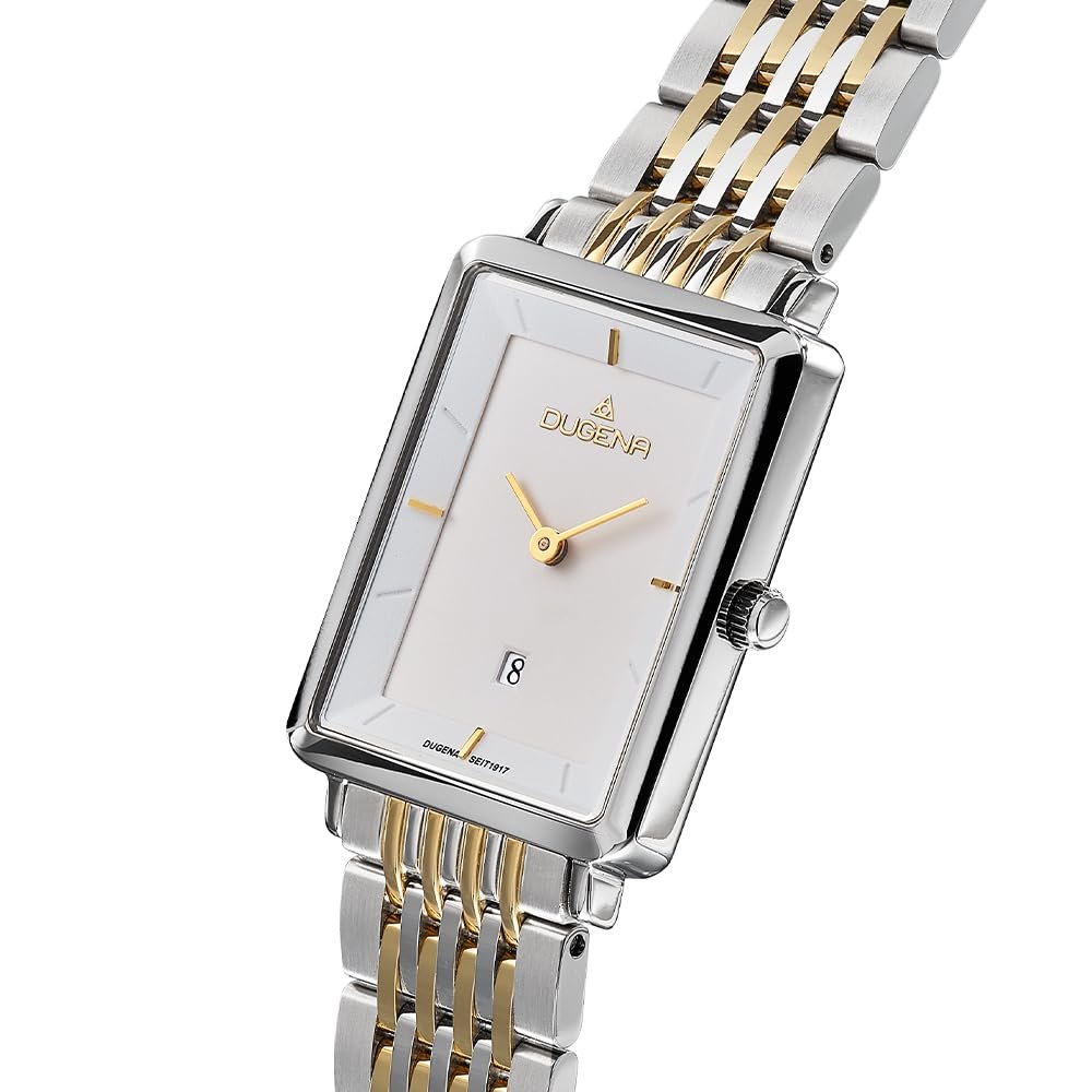 Женские кварцевые часы Dugena Sienna 4461076 Нержавеющая сталь Минеральное стекло Застежка на кнопке 3 Bar, фото №2 Женские кварцевые часы Dugena Sienna 4461076 Нержавеющая сталь Минеральное стекло Застежка на кнопке 3 Bar, фото №2