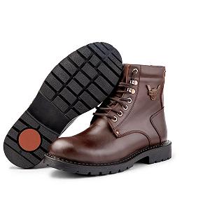 Ботинки Ducavelli Glaz мужские кожаные на шнуровке synthetic.ua - Фото 1