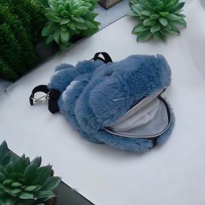 Рюкзак детский Котик 29 см серо-голубой [tsi244846-TSI] synthetic.ua - Фото 1