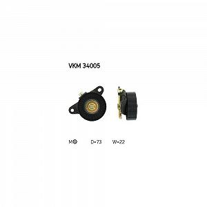 Натягувач поліклинового ременя SKF VKM 34005 для Ford Mazda середній - Фото 1