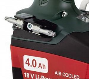 Аккумуляторная дрель-шуруповерт Metabo BS18LT 2x4,0ah synthetic.ua - Фото 1