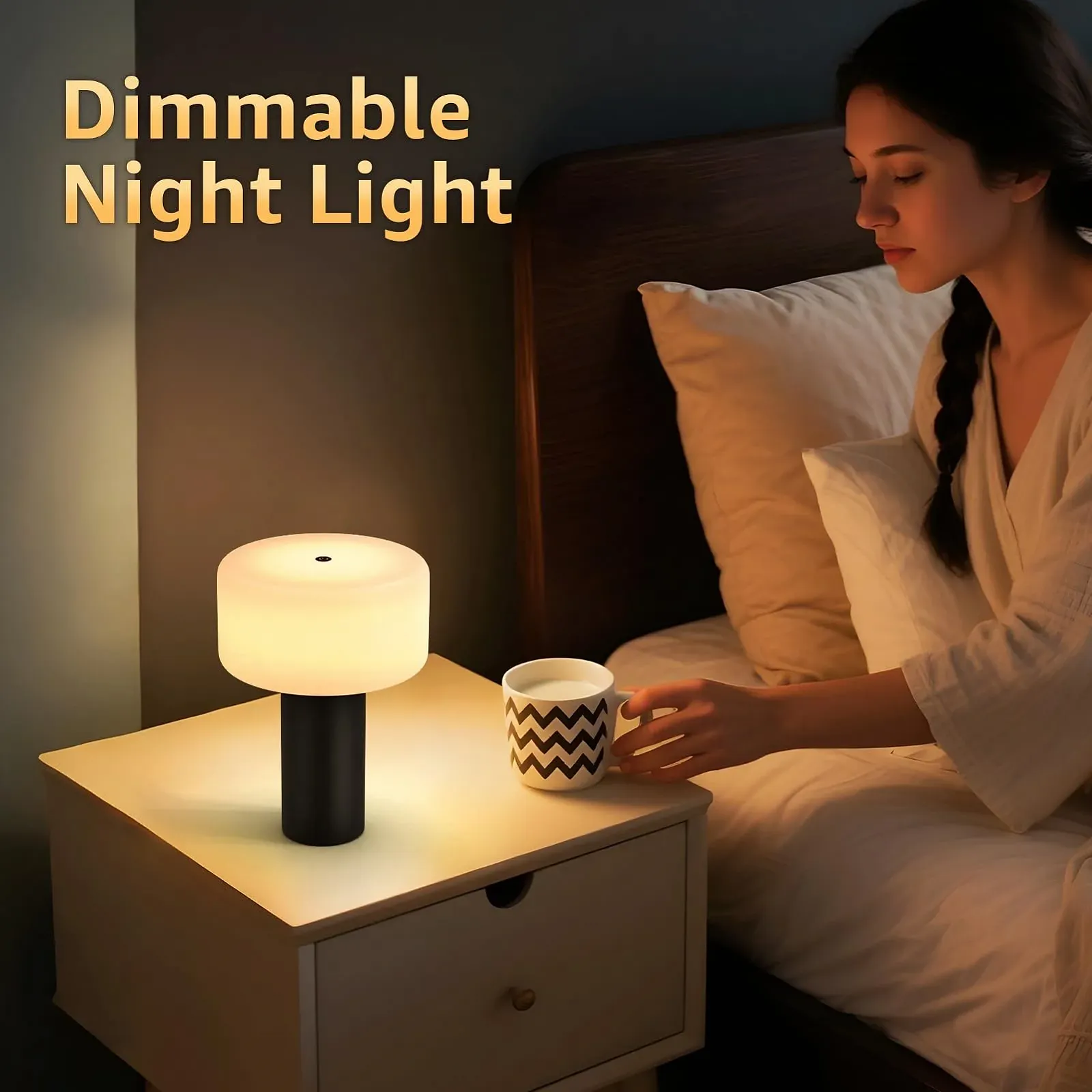 Беспроводная светодиодная настольная лампа MALUX, фото №5