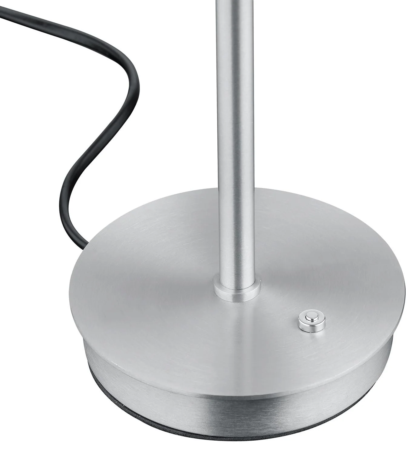 Світлодіодна настільна лампа 30 см Метал Скло Білий, фото №3