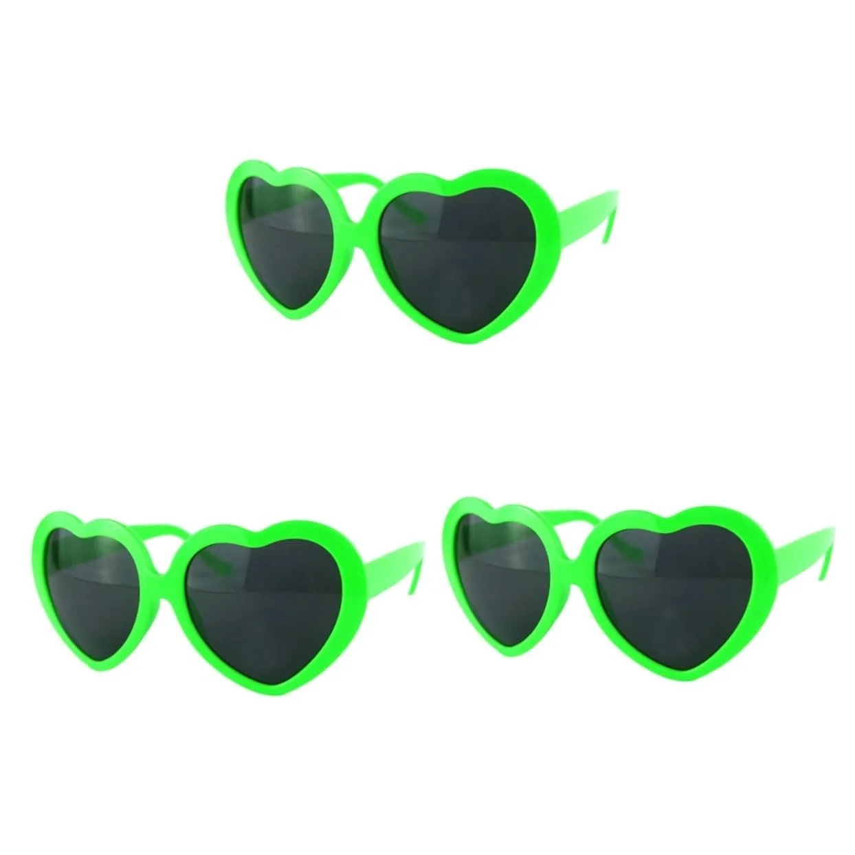 Солнцезащитные очки Сердце VALICLUD 3 шт, фото №1 Солнцезащитные очки Сердце VALICLUD 3 шт, фото №1