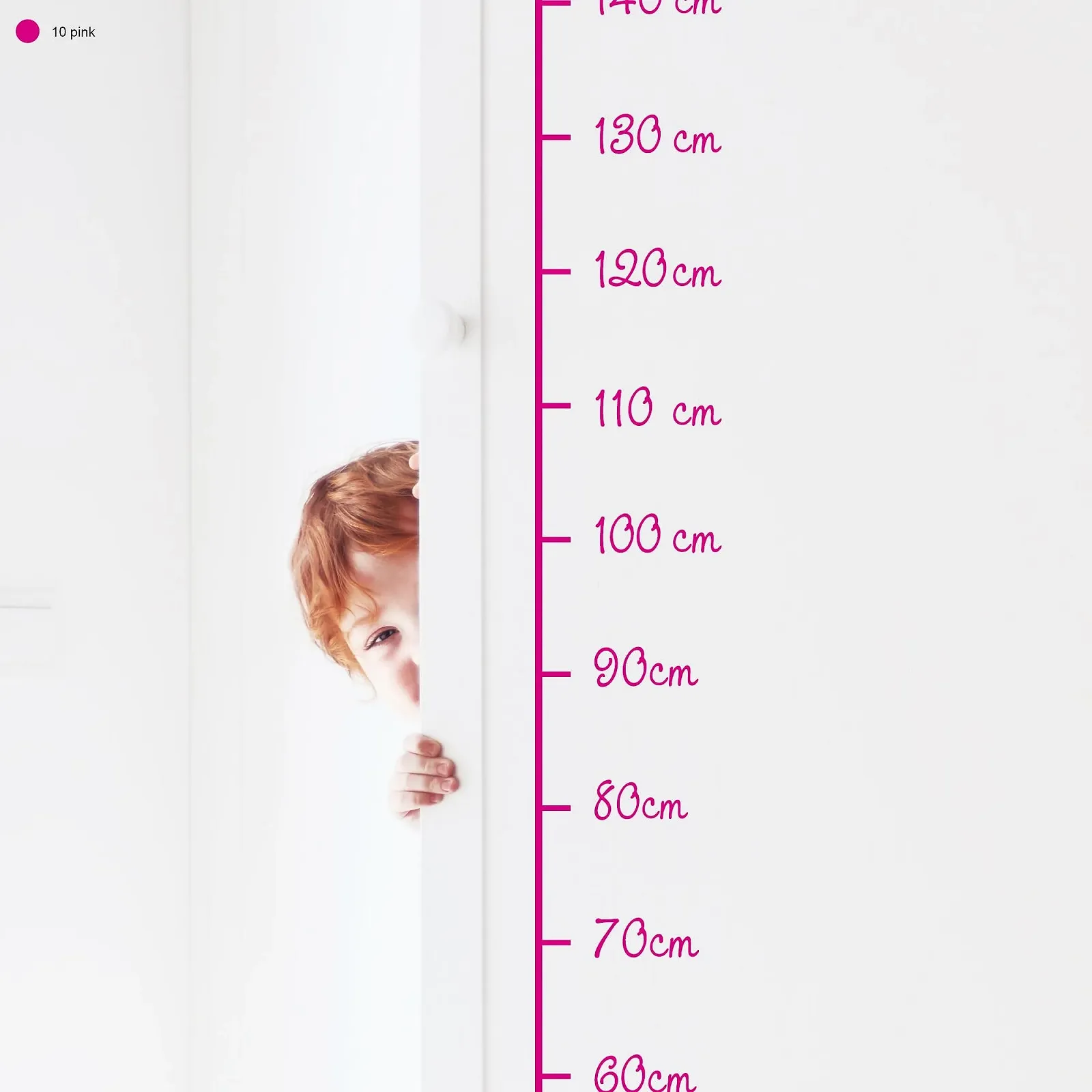 Наклейка ростомер Wandtattoo Loft 40 - 180 см 30 цветов, фото №6
