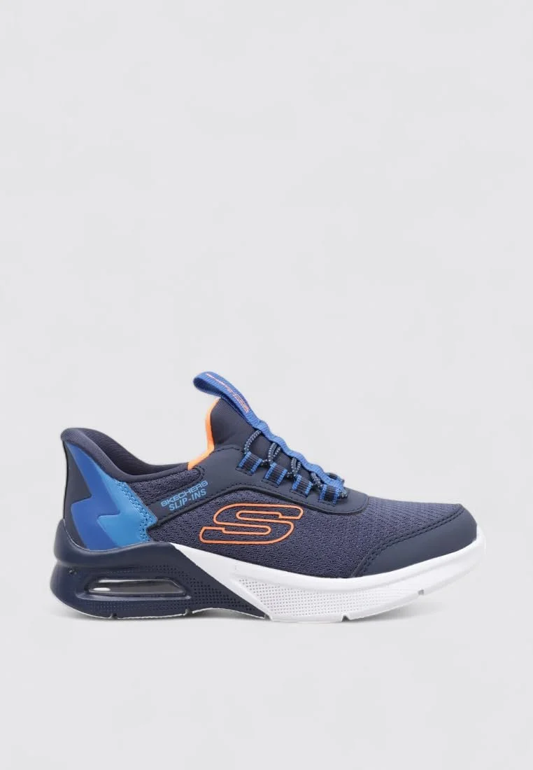 Кросівки Skechers Microspec Max Brisk-Stripe для хлопчиків, фото №2 Кросівки Skechers Microspec Max Brisk-Stripe для хлопчиків, фото №2