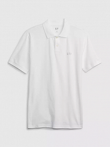 Поло GAP F-LOGO PK POLO 586306-05 Белый 2XL synthetic.ua - Фото 1