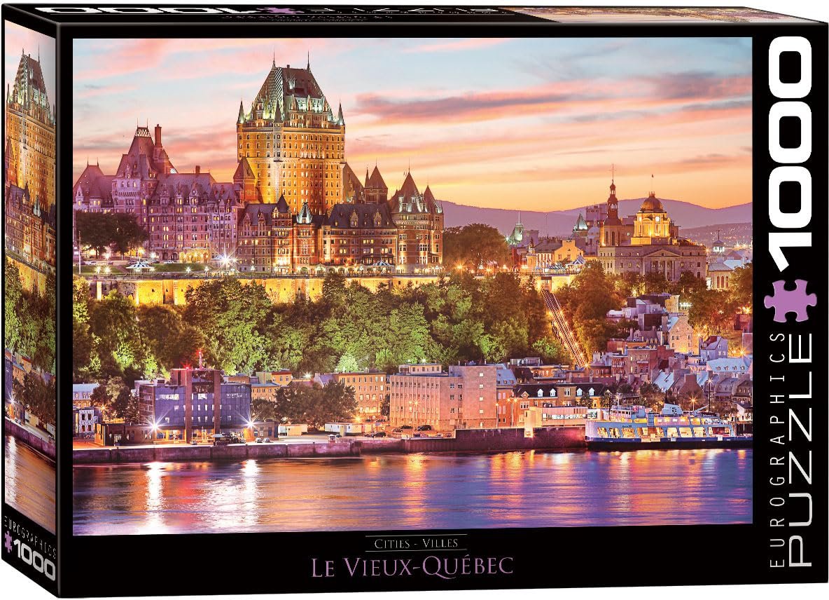 Пазл Eurographics Le Vieux-Quebec 6000-0763 1000-Piece, фото №1
