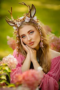 Обруч на голову MOSTORY Ручной работы synthetic.ua - Фото 1