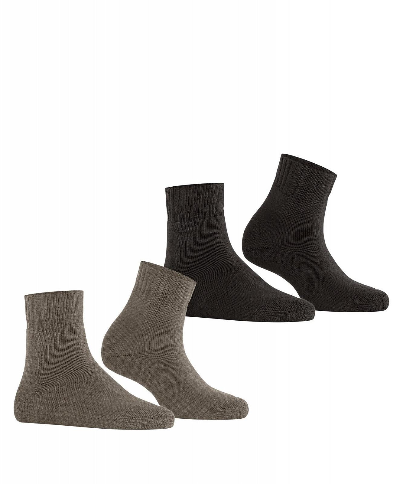 Женские носки ESPRIT Plush, однотонные, дышащие, из органического хлопка, 2 пары, фото №3