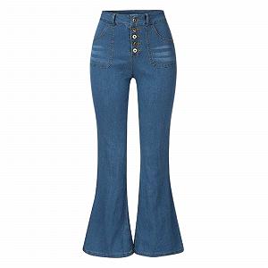 Штани кльош Жіночі Джинси ціна на synthetic.ua - Фото 1 Штани кльош Жіночі Джинси synthetic.ua - Фото 1