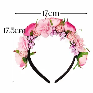 Обруч Квіти synthetic.ua - Фото 1