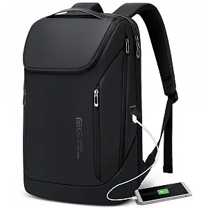 Купить Рюкзак Business Smart BANGE 15.6 дюйма USB Водонепроницаемый Черный - Фото 1 Рюкзак Business Smart BANGE 15.6 дюйма USB Водонепроницаемый Черный - Фото 1