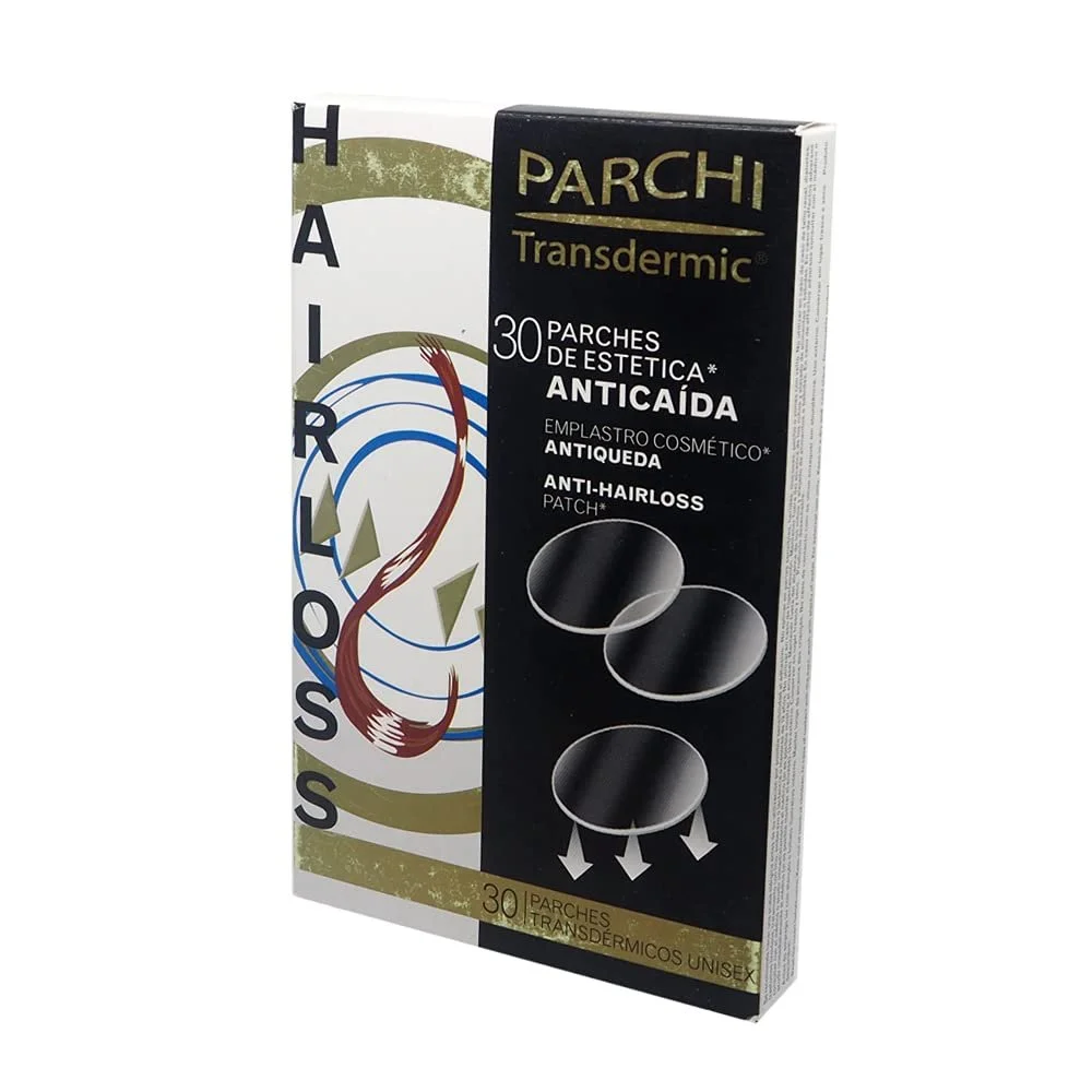 Пластирі Parchi Трансдермальні від випадіння волосся 30 шт. Дерматологічно протестовано, фото №1
