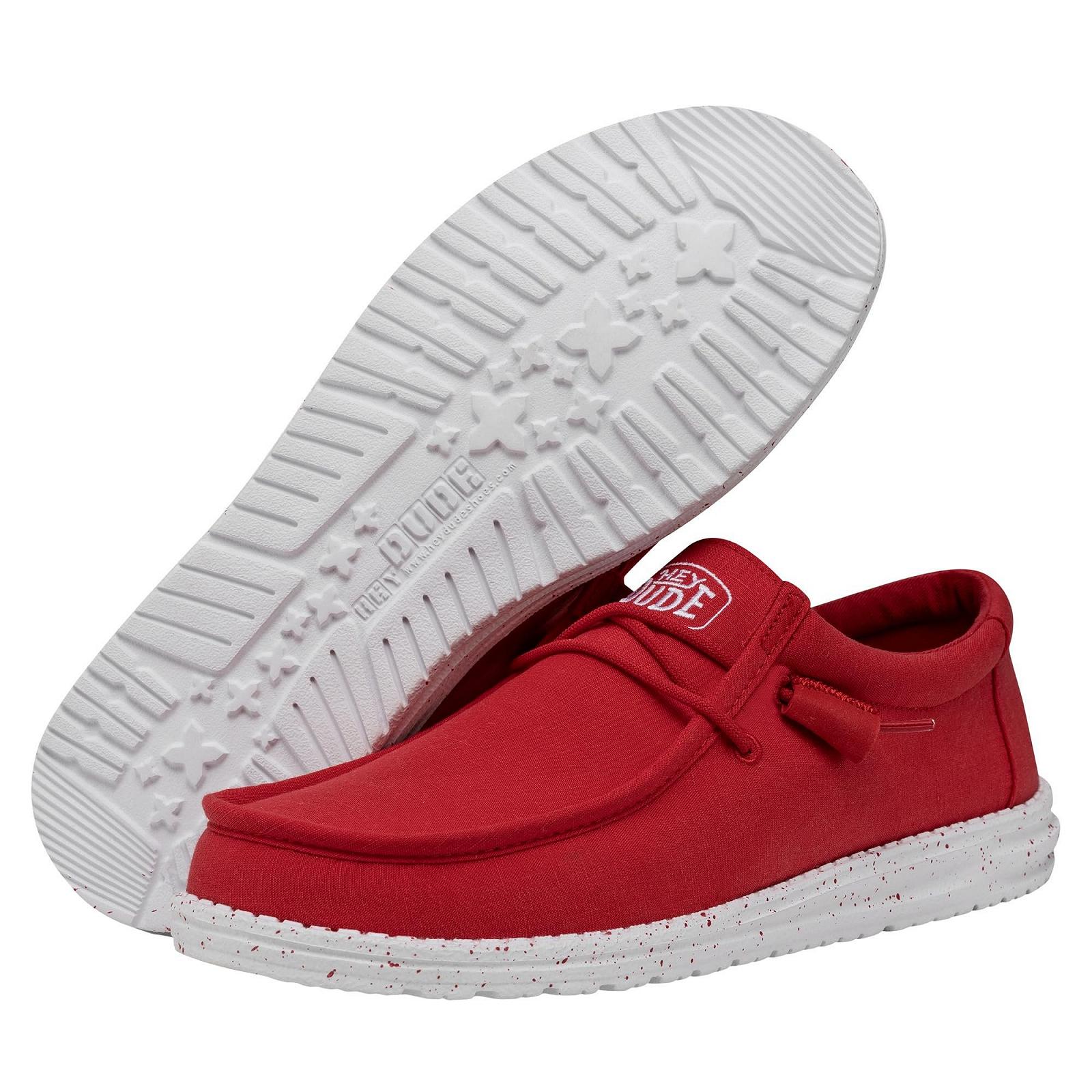 Туфли HEYDUDE Wally Slub Canvas Moc Toe для мужчин, фото №3