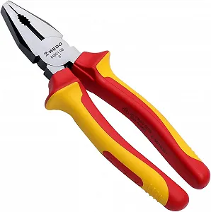 Плоскогубцы комбинированные WEDO VDE 1000 V, 150 мм, хромированная ванадиевая сталь - Фото 1