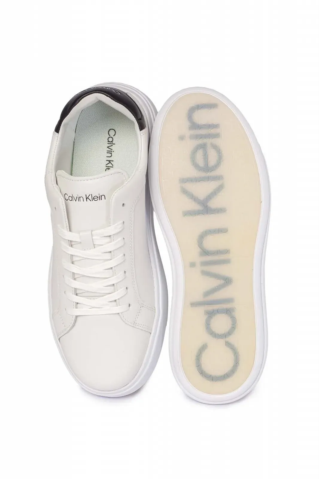 Кросівки Calvin Klein Low Top Lace hm01016-0gp Чорний/Білий, фото №3 Кросівки Calvin Klein Low Top Lace hm01016-0gp Чорний/Білий, фото №3