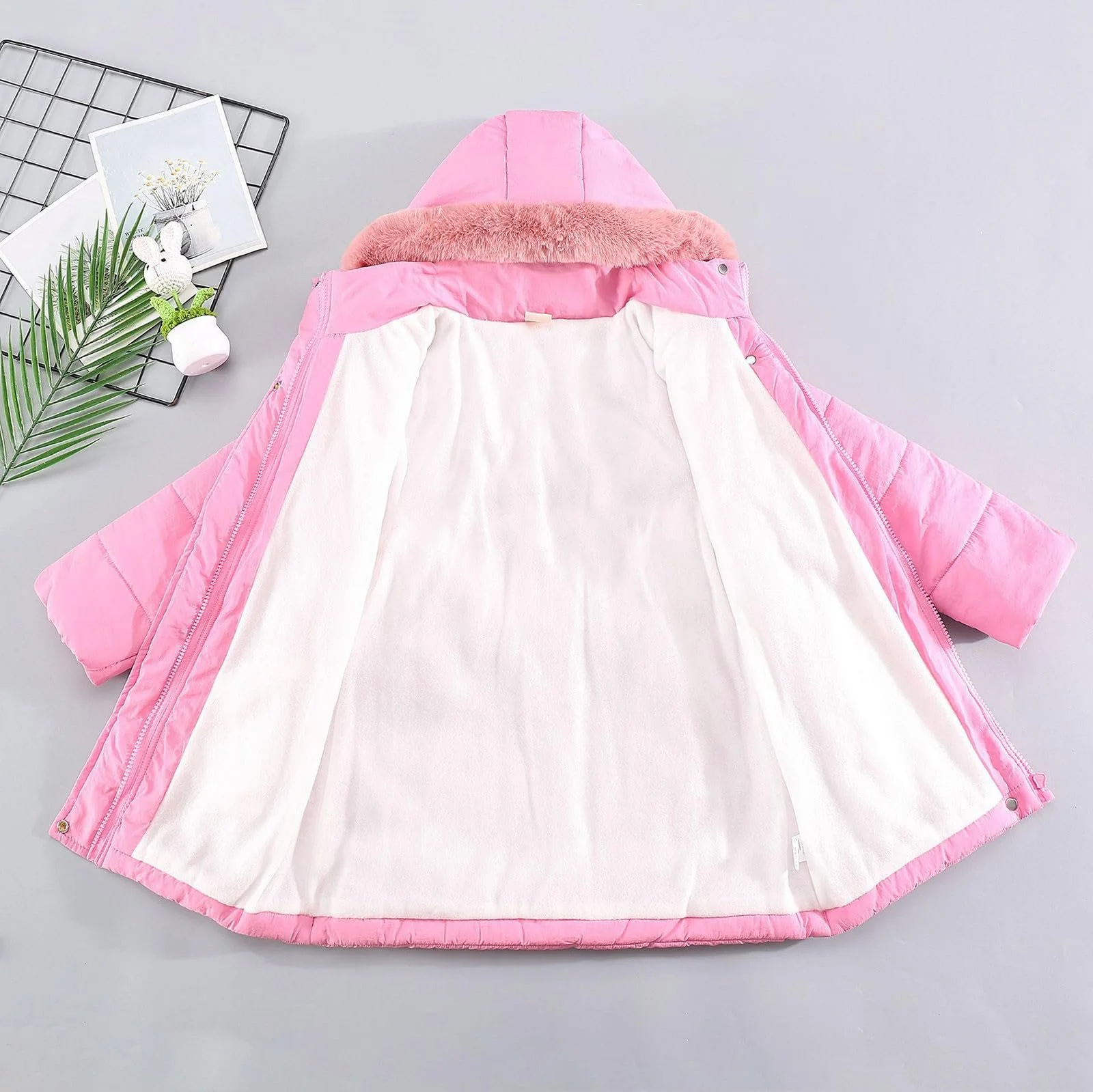 Дитяча куртка Teddy, В'язана флісова куртка з кишенею, на блискавці, фото №2