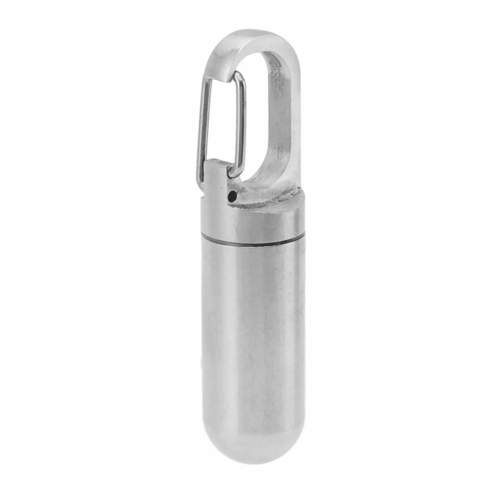 Таблетниця Брелок з нержавіючої сталі, Портативний, фото №1