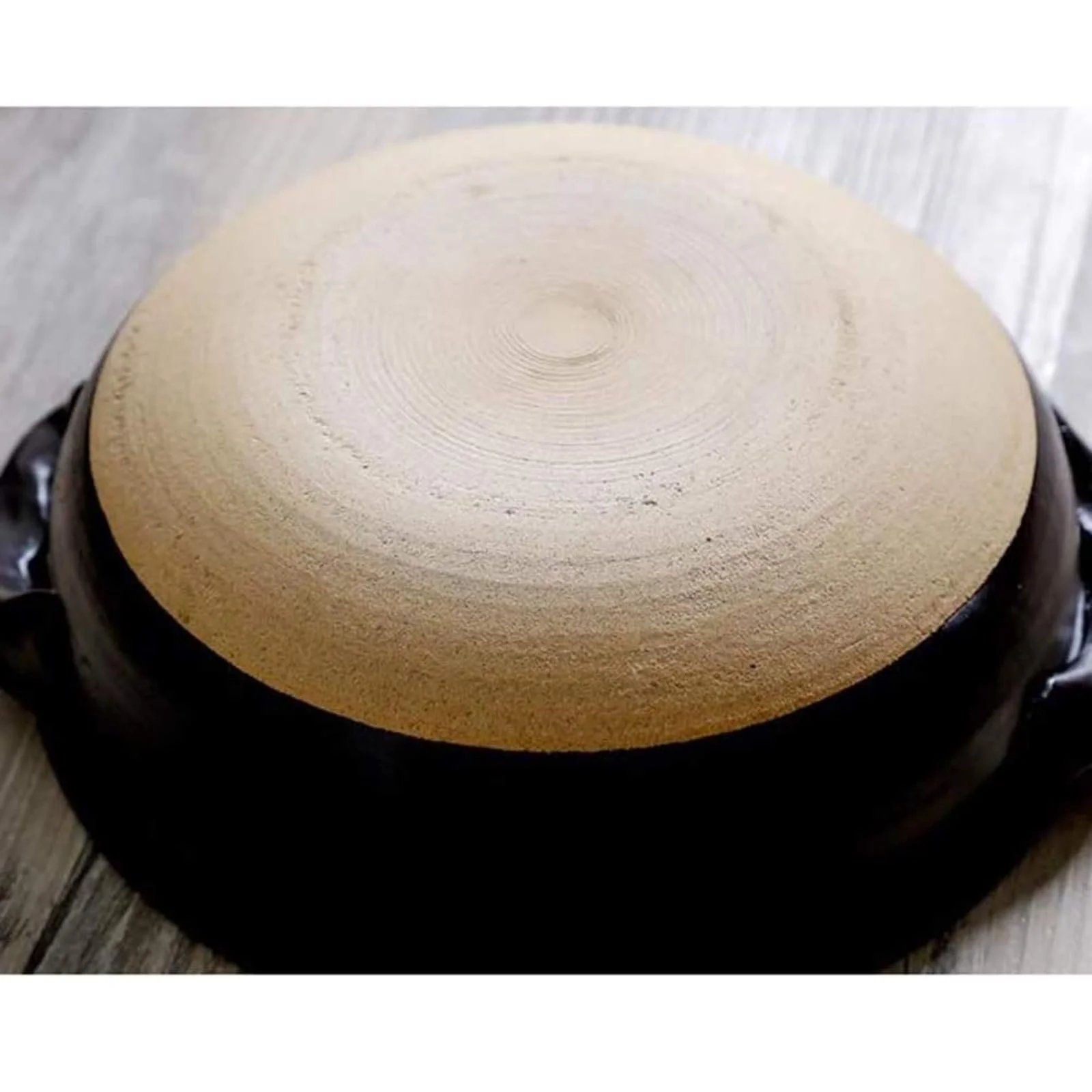 Каструля для запікання керамічна японська донабе з кришкою термостійка з пензликом, фото №5 Каструля для запікання керамічна японська донабе з кришкою термостійка з пензликом, фото №5