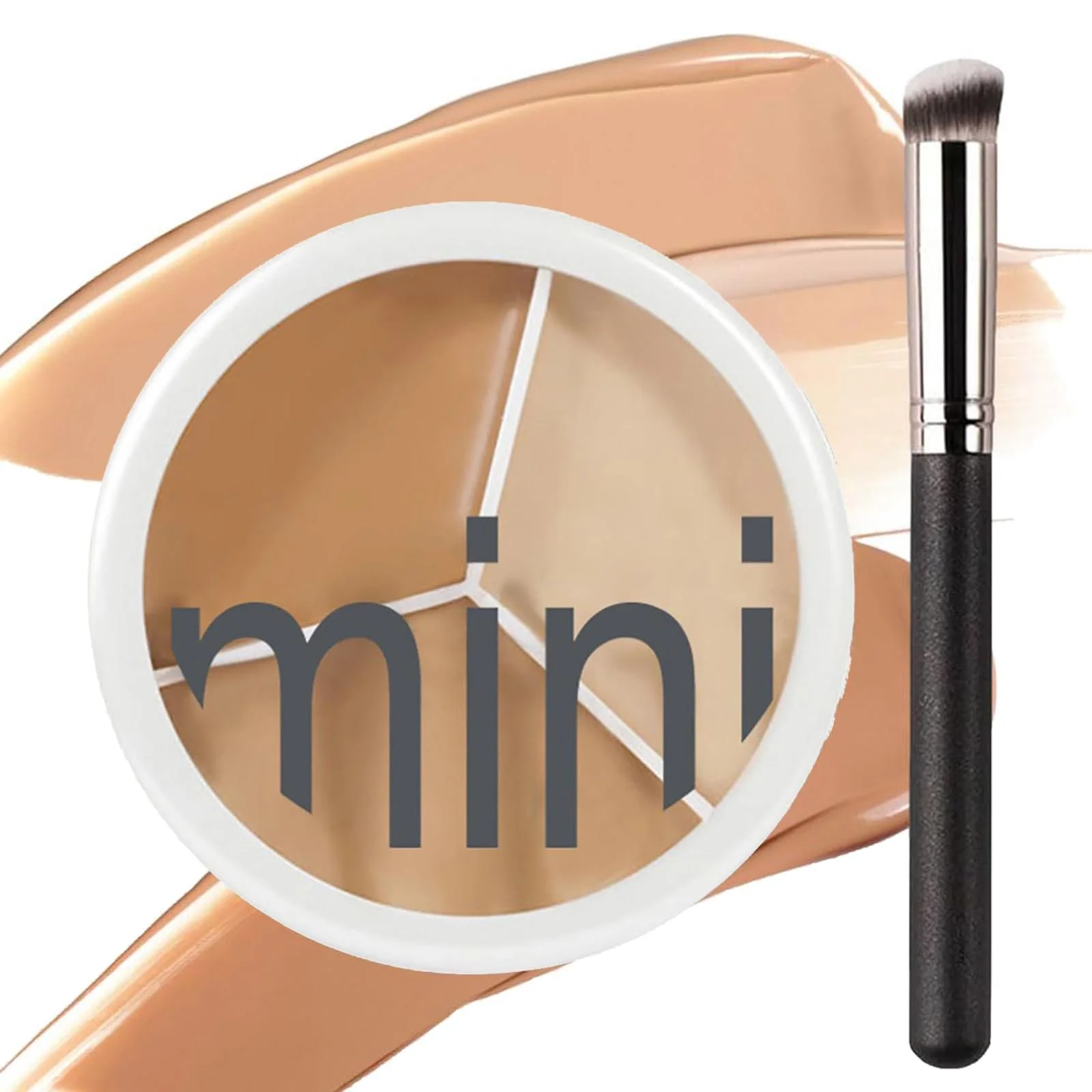 Консилер Трехцветный Водостойкий, 3 Цвета, фото №1 Консилер Трехцветный Водостойкий, 3 Цвета, фото №1