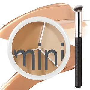 Консилер Триколірний Водостійкий, 3 Кольори - Фото 1