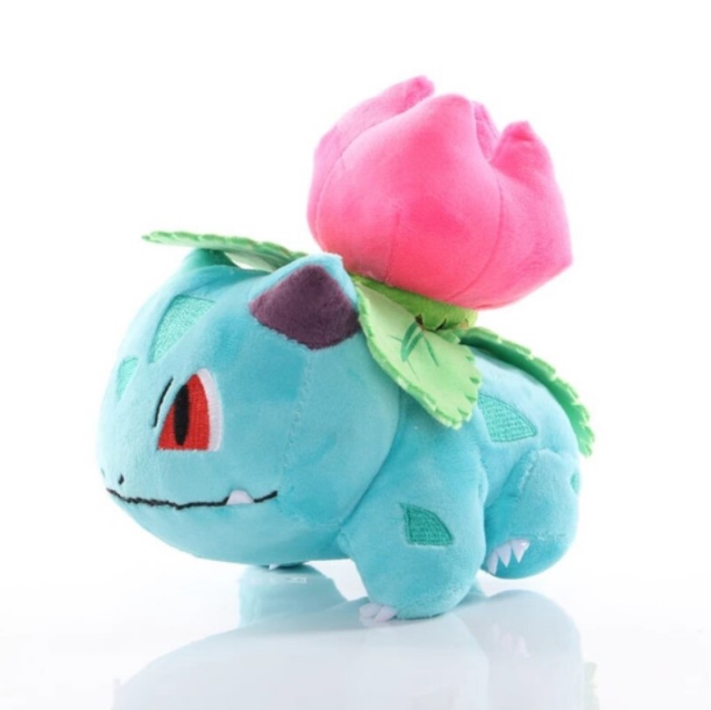 Покемон мягкая игрушка на присоске Ивизавр Ivysaur Pokemon 23см, фото №3