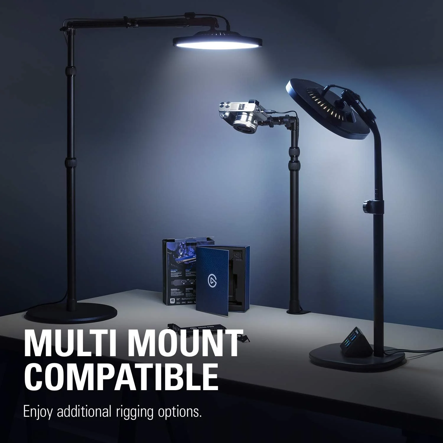 Лампа Elgato Key Light Air / 1400 люмен / 2900 - 7000К / Чорний, фото №10