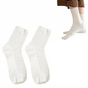 Жіночі шкарпетки В'язані Бавовняні преміум Якість - Фото 1