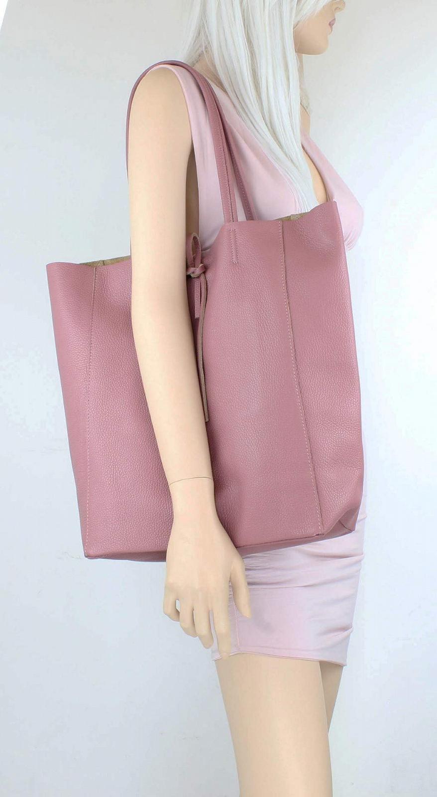Шкіряна жіноча сумка з відкритим верхом Girly Handbags, фото №5