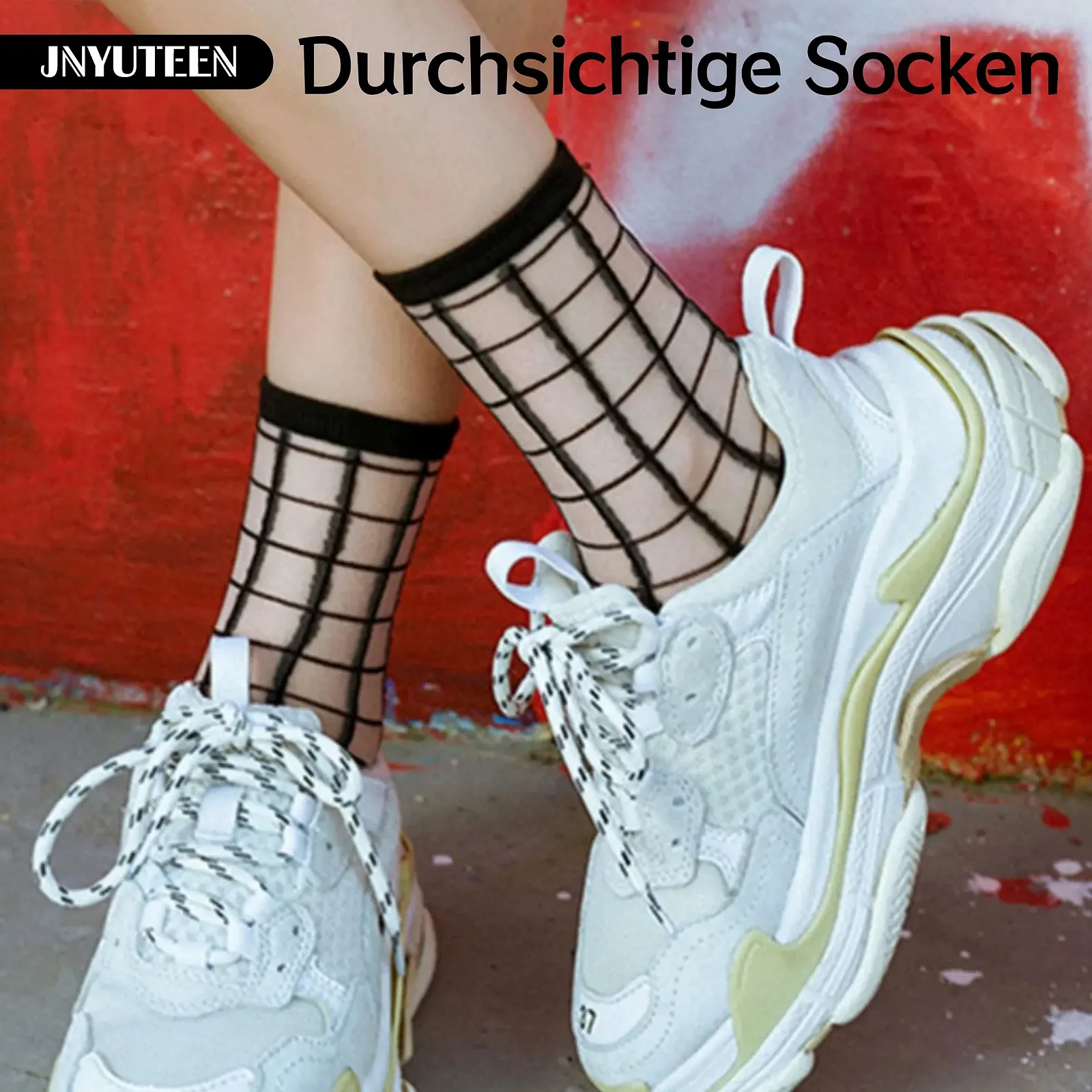 Прозорі шкарпетки, 8 пар, чорно-білі нейлонові прозорі, фото №4 Прозорі шкарпетки, 8 пар, чорно-білі нейлонові прозорі, фото №4