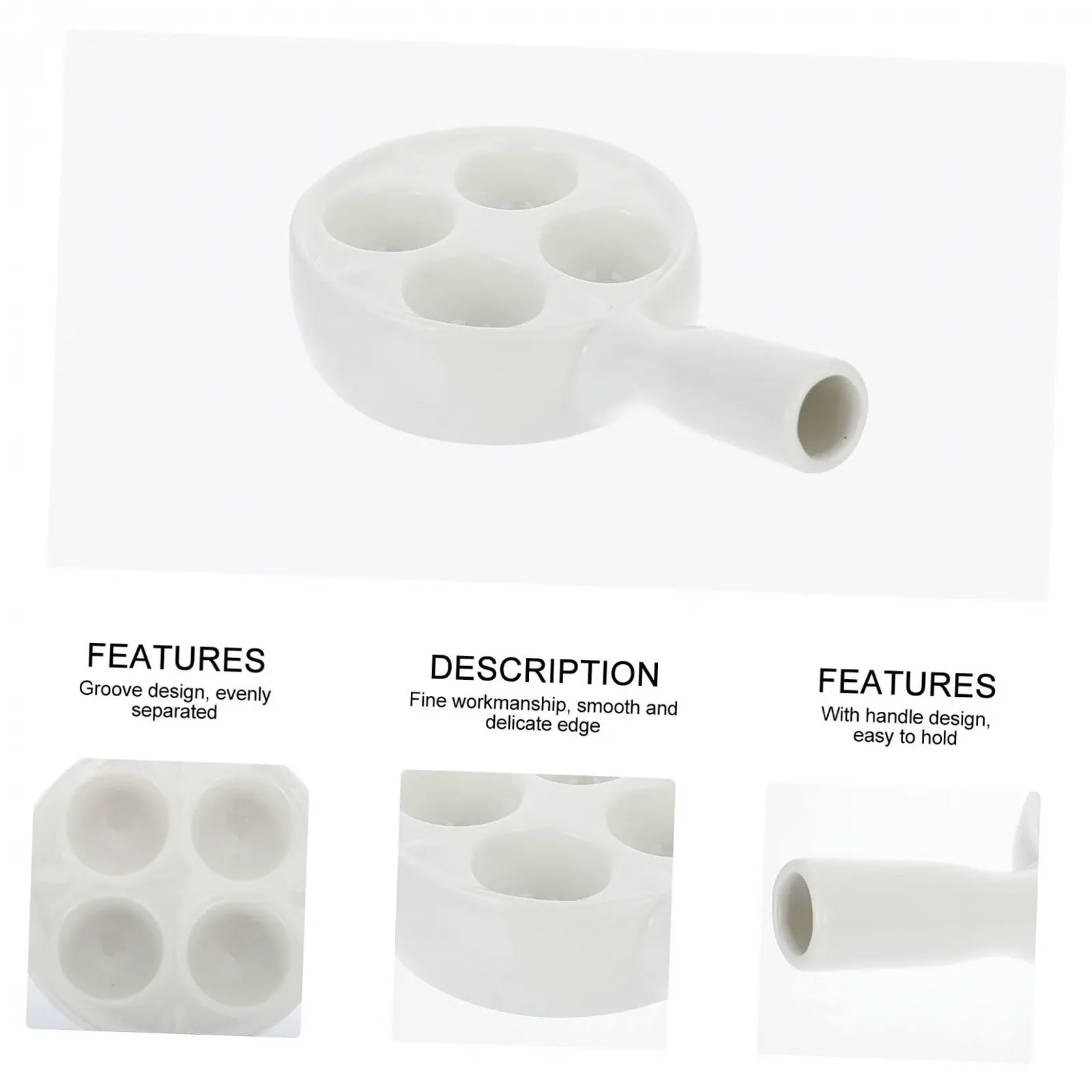 Форма для улиток Gadpiparty Керамическая С углублениями Термостойкая Нескользящая, фото №2 Форма для улиток Gadpiparty Керамическая С углублениями Термостойкая Нескользящая, фото №2