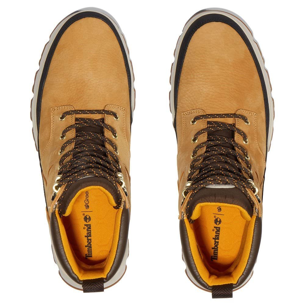 Ботинки Timberland мужские на шнуровке, черные, фото №5