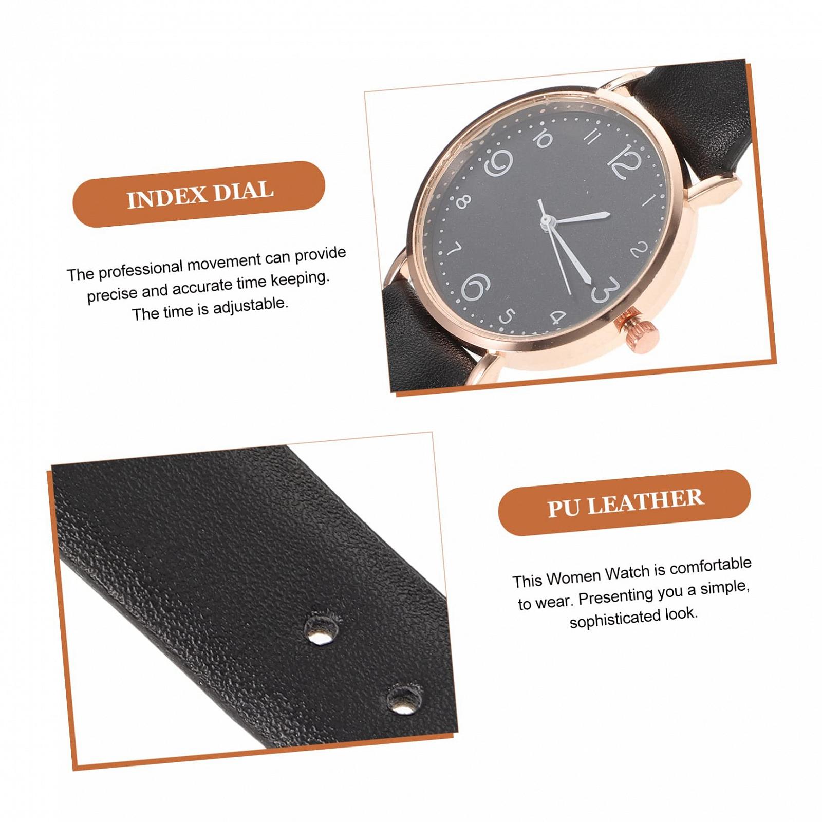 Цифровий Годинник Healvian для Жінок, Ажурний, Рожевий, фото №6