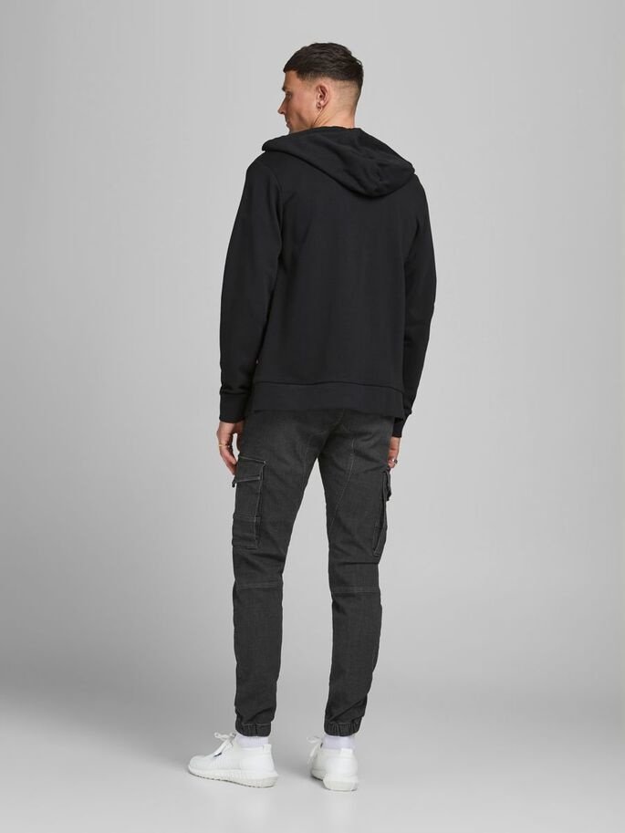 Джинсы Jack&Jones JJFLAKE AKM 268 STS 12188005 Denim Черный M, фото №5