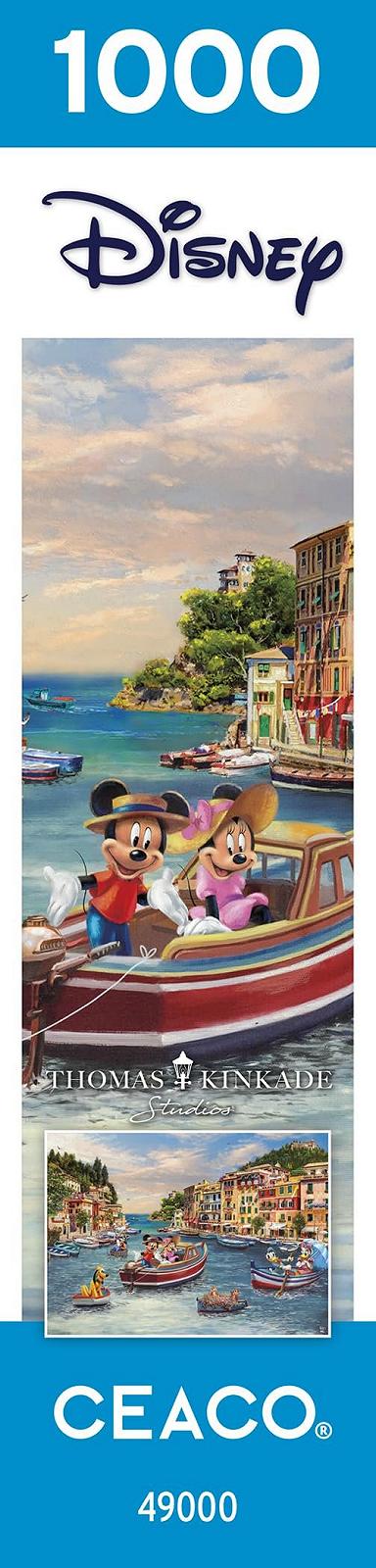 Пазл Ceaco Thomas Kinkade Disney Mickey & Minnie in Italy 1000 елементів, фото №6 Пазл Ceaco Thomas Kinkade Disney Mickey & Minnie in Italy 1000 елементів, фото №6