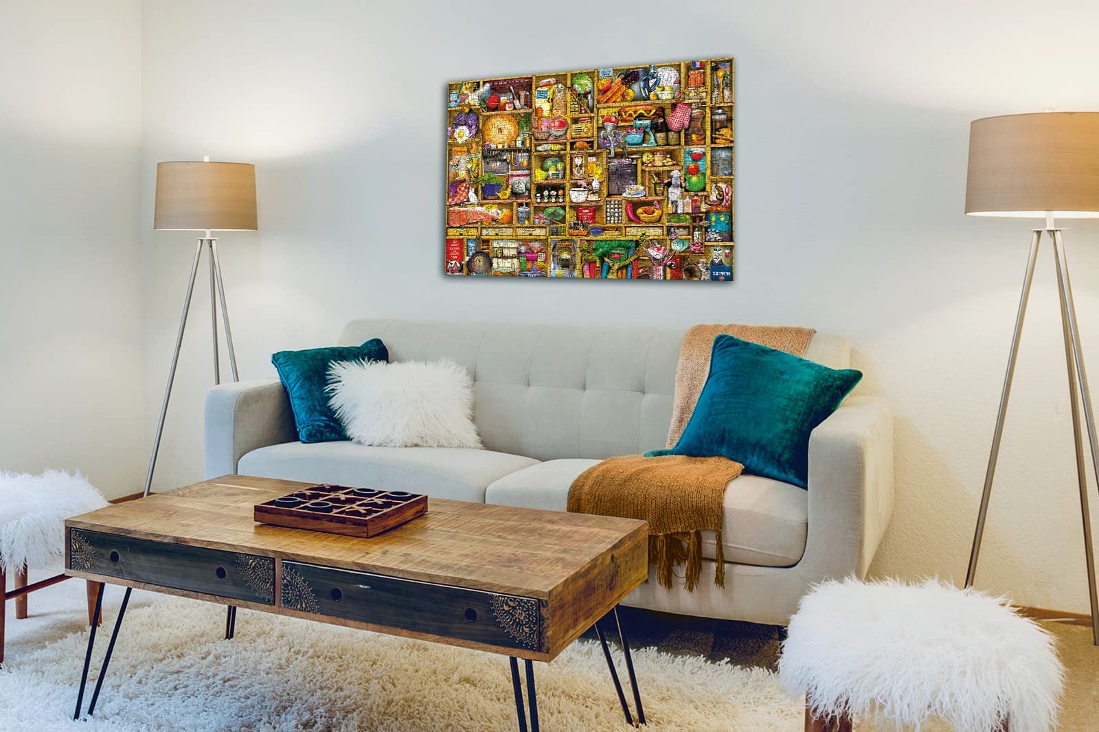 Пазл Ravensburger Curiosity Kitchen Shelf 19298 1000 деталей, фото №5