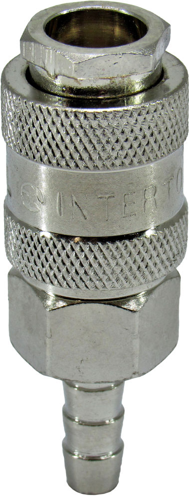 Швидкороздільне зєднання на шланг 8мм Intertool PT-1802, фото №1