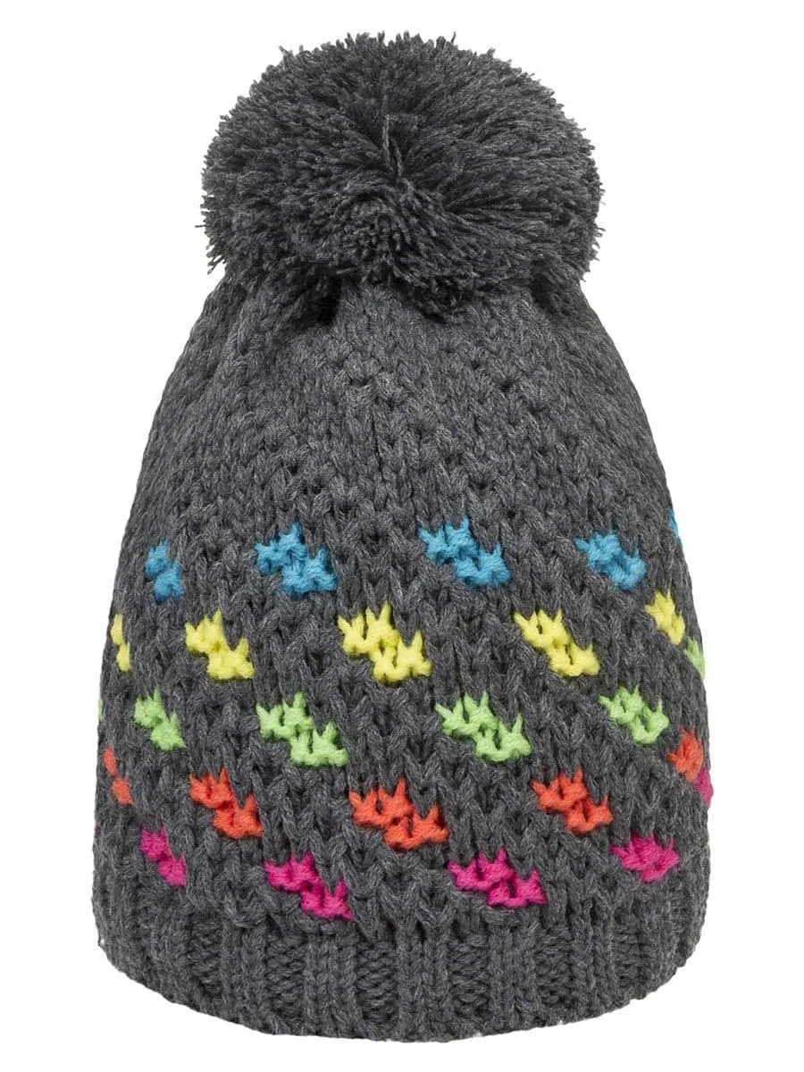 Вязаная шапка с помпоном, фото №1 Вязаная шапка с помпоном, фото №1