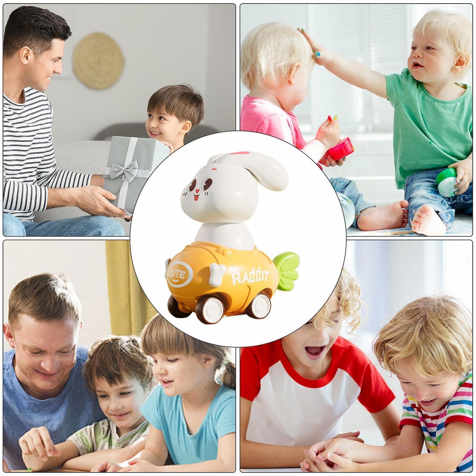 Инерционная машина Press and Go Bunny для девочек, фото №4 Инерционная машина Press and Go Bunny для девочек, фото №4