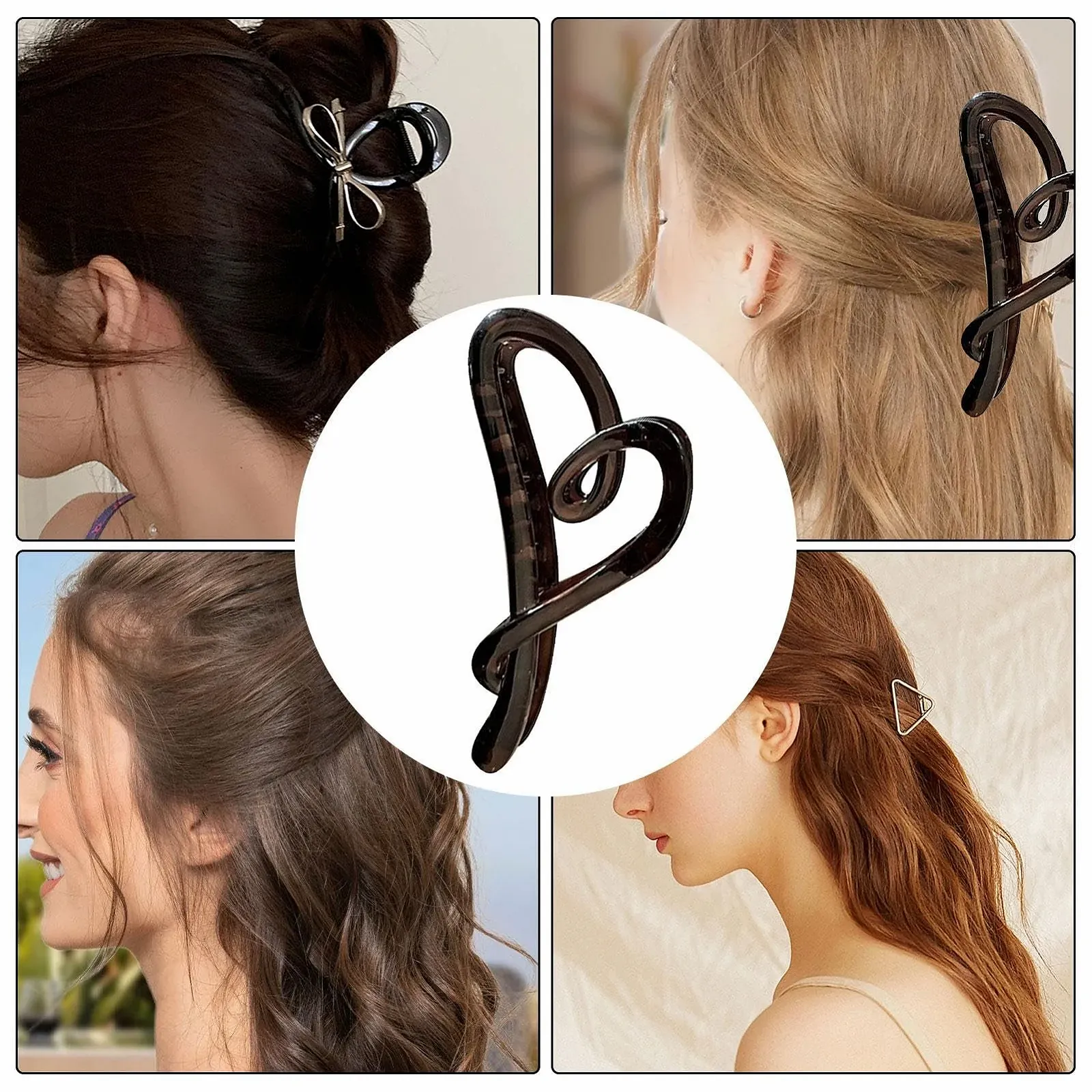 Заколка для волос Сердцевидная Стильная Милая Сердцевидная Аксессуар для волос Элегантная Форма любви Нескользящие Матовые Зажимы для волос Романтический Дизайн сердца Сильная фиксация для густых волос, фото №4 Заколка для волос Сердцевидная Стильная Милая Сердцевидная Аксессуар для волос Элегантная Форма любви Нескользящие Матовые Зажимы для волос Романтический Дизайн сердца Сильная фиксация для густых волос, фото №4